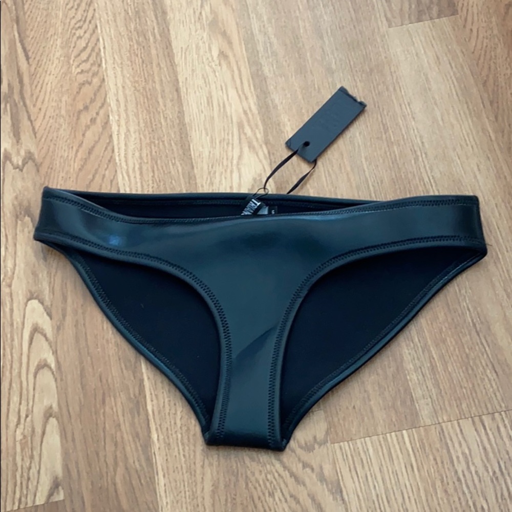 Leather bikini bottoms